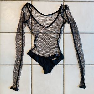 NWT Victoria secret Mesh bodysuit women size xs